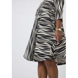 Pont Neuf - Satina Tea Kjole - Black