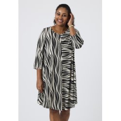 Pont Neuf - Satina Tea Kjole - Black