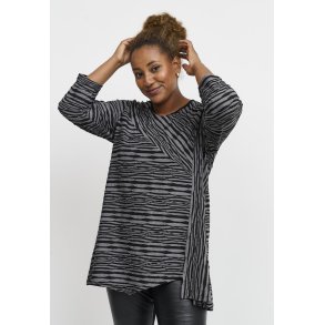 Pont Neuf - Cam Bluse - Grey Melange