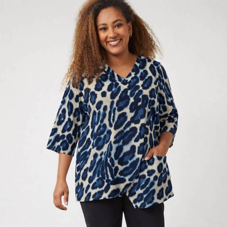 Pont Neuf - Hilma Bluse - Denim Blue