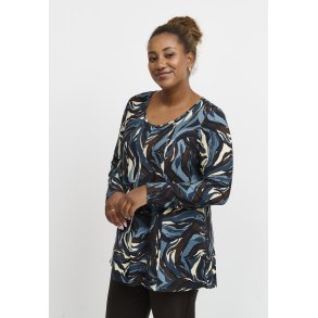 Pont Neuf - Elvira Bluse - Stell Blue