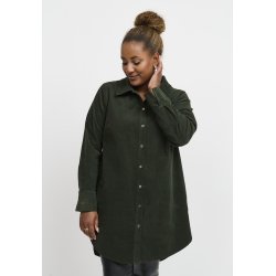 Pont Neuf - Didda Fljls Skjorte - Dark Forrest Green