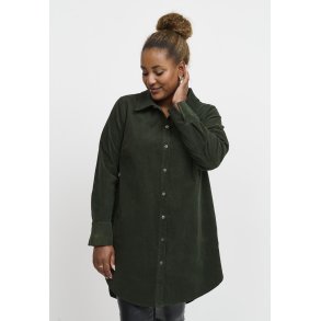 Pont Neuf - Didda Fljls Skjorte - Dark Forrest Green