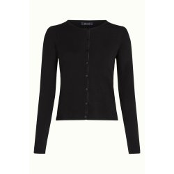 King Louie - Cardi Roundneck Cocoon - Black