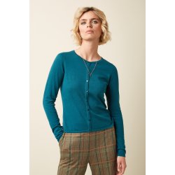 King Louie - Cardi Roundneck Cocoon -  Spruced Green 
