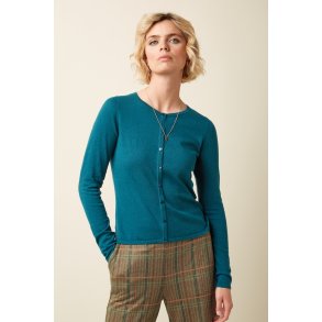 King Louie - Cardi Roundneck Cocoon -  Spruced Green 