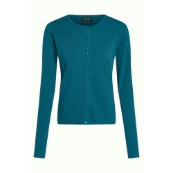 King Louie - Cardi Roundneck Cocoon -  Spruced Green 