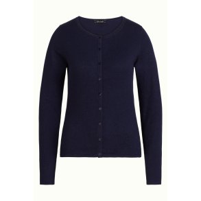 King Louie - Cardi Roundneck Cocoon - Blue