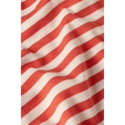 King Louiw - Boatneck Top Chopito Stripe -Summer Fig