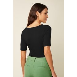 King Louie - Carice Top Uni Rib - Black