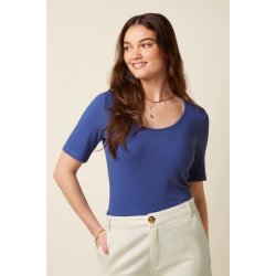 King Louie - Carice Top Uni Rib - Amparo Blue 