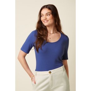 King Louie - Carice Top Uni Rib - Amparo Blue 