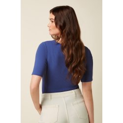 King Louie - Carice Top Uni Rib - Amparo Blue 