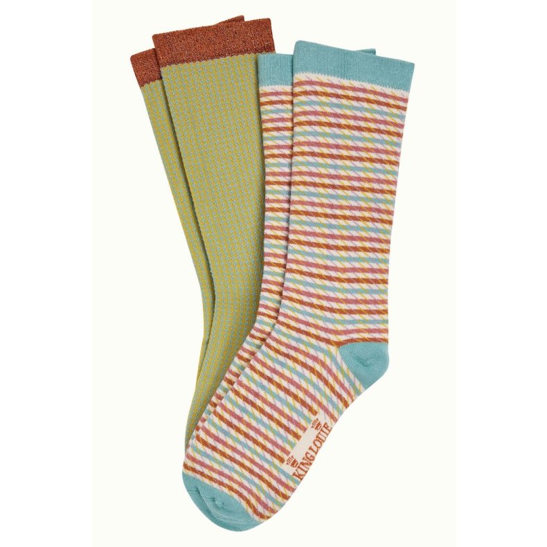 King Louie - Socks 2-Pack Scout - Matcha Green