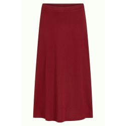 King Louie - Juno Midi Skirt Milano Crepe - Cabernet Red