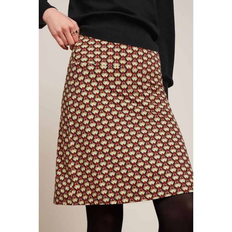 King Louie - Border Skirt Valet - Cabernet Red