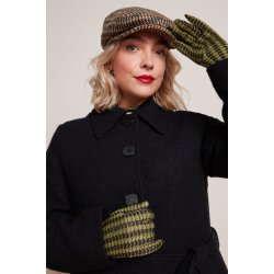 King Louie - Check Cap Peacky - Avar Green