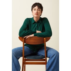 King Louie - Carina Blouse Viscose Light - Botanical Green