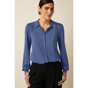 King Louie - Carina Blouse Viscose Light - Shadowe Blue