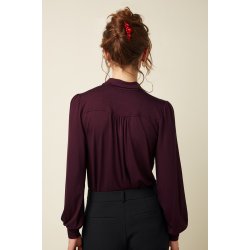 King Louie - Carina Blouse Viscose Light - Porto Red