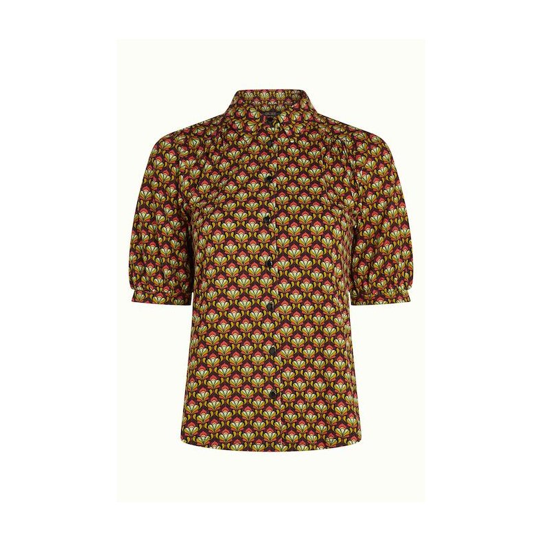 Carina Blouse Toulouse Sort
