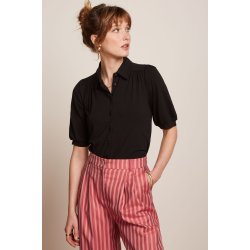 King Louie - Carina Blouse Viscose Light - Black