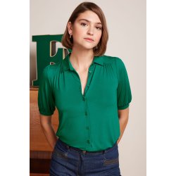 King Louie - Carina Blouse Viscose Light - Nile green