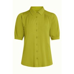 King Louie - Carina Blouse Viscose Light - Green Envy