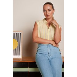 King Louie - Cream Viv Blouse Motta - Cream