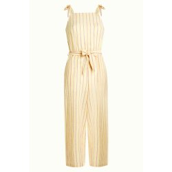 King Louie - Chrissie Jumpsuit Motta - Cream