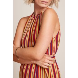 King Louie - Virna Midi Dress Giverny - True red