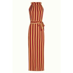 King Louie - Virna Midi Dress Giverny - True red