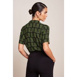 King Louie - Bella Blouse Medina - Black