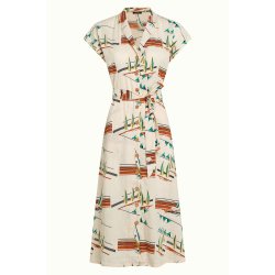 King Louie - Irene Dress Antibes - Cream