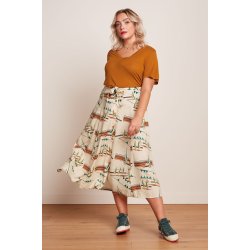 King Louie - Judy Midi Skirt Antibes