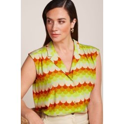 King Louie - July Blouse Peaches - Umbre