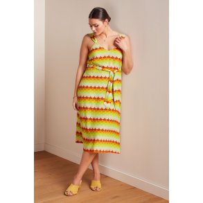King Louie - Lenny Midi Dress Peaches - Umbre