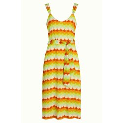 King Louie - Lenny Midi Dress Peaches - Umbre