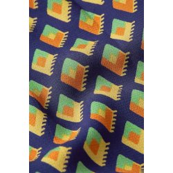 King Louie - Maisie Blouse Pebble Woven - Beacon Blue