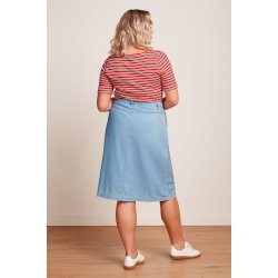 King Louie - Marie Skirt Festa - Light Denim