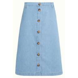 King Louie - Marie Skirt Festa - Light Denim