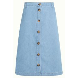 King Louie - Marie Skirt Festa - Light Denim