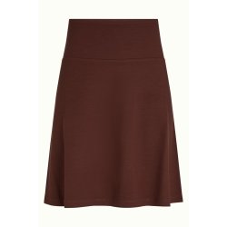 King Louie - Border Skirt Milano Uni - Rum Brown