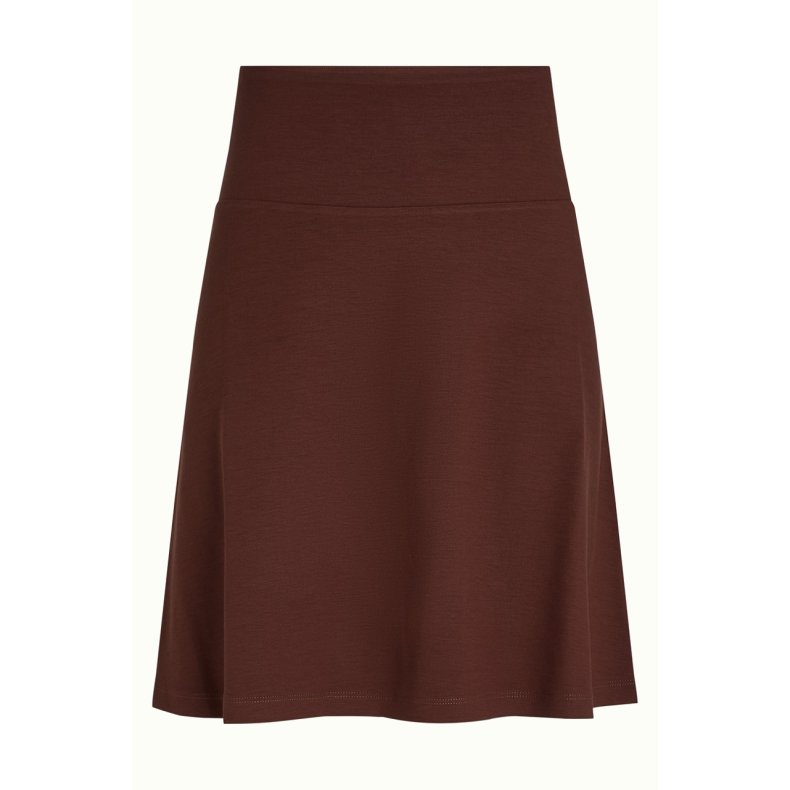 King Louie - Border Skirt Milano Uni - Rum Brown