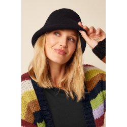 King Louie - Cloche Hat - Black