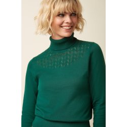 King Louie - Rollneck Top Club - Botanical Green