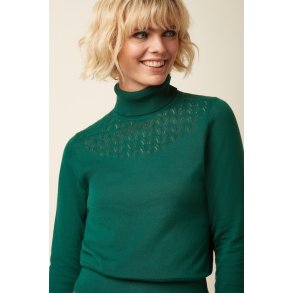 King Louie - Rollneck Top Club - Botanical Green