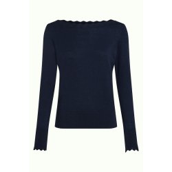 King Louie - Audrey Top Cocoon -  Blue