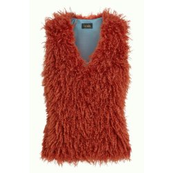 King Louie - Cilla Gilet Empire Vest - Rio Red
