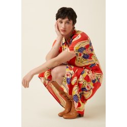 King Louie - Olive Dress Ember - Spicy Orange